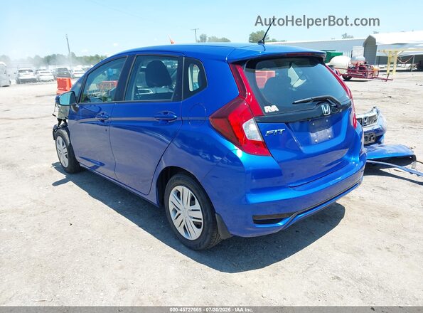3HGGK5H43LM724796 2020 HONDA FIT Синий Задняя левая четверть