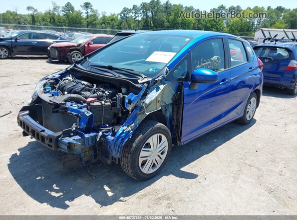 3HGGK5H43LM724796 2020 HONDA FIT Синий Передняя левая четверть