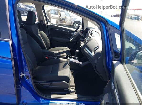 3HGGK5H44JM709351 2018 HONDA FIT Blue Widok wnętrza z przodu
