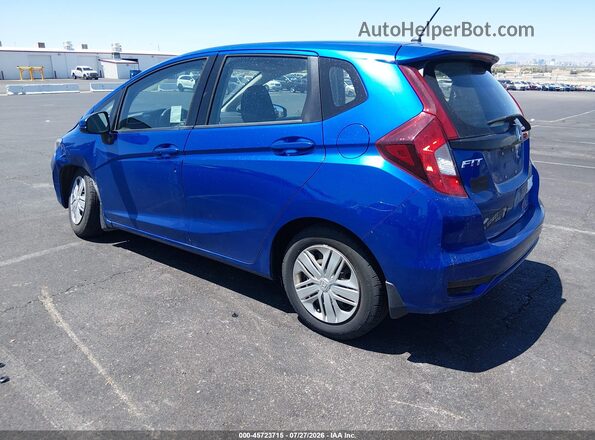 3HGGK5H44JM709351 2018 HONDA FIT Blue Tył lewy