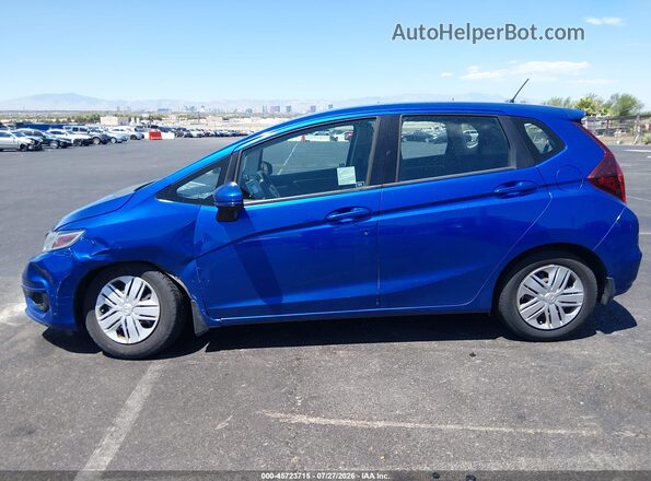 3HGGK5H44JM709351 2018 HONDA FIT Blue Widok wnętrza 360 stopni
