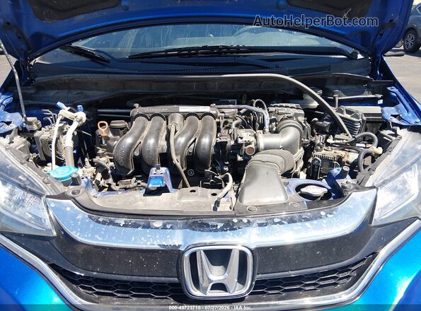 3HGGK5H44JM709351 2018 HONDA FIT Blue Widok z tyłu