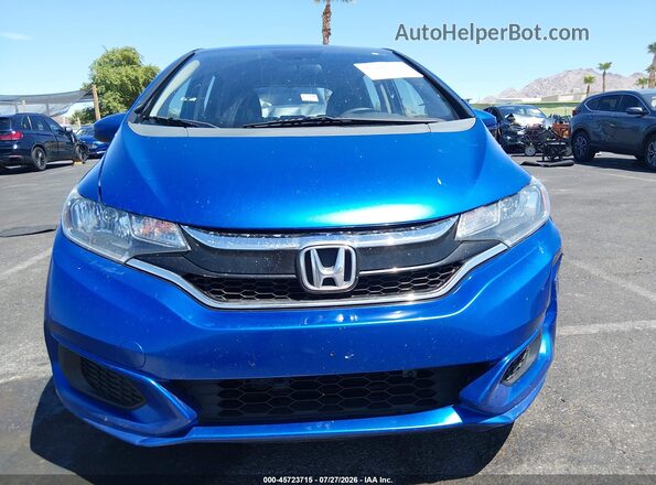 3HGGK5H44JM709351 2018 HONDA FIT Blue Widok zestawu wskaźników