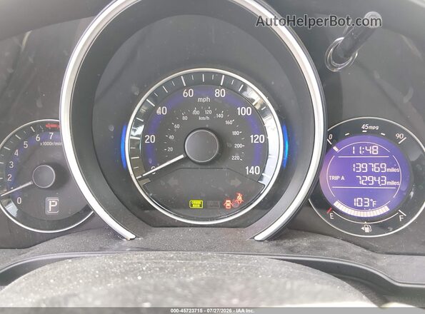 3HGGK5H44JM709351 2018 HONDA FIT Blue Widok tylnych siedzeń