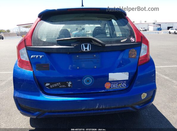 3HGGK5H44JM709351 2018 HONDA FIT Blue 