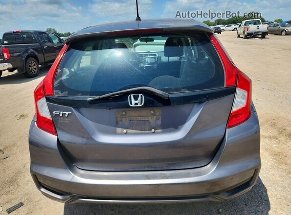3HGGK5H44JM732158 2018 HONDA FIT Gray Հետևի տեսք