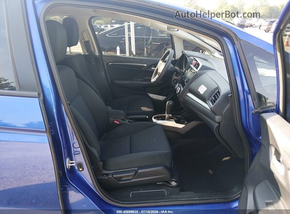 3HGGK5H44KM719797 2019 HONDA FIT Синий Вид салона спереди