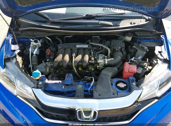 3HGGK5H44KM719797 2019 HONDA FIT Синий Вид сзади