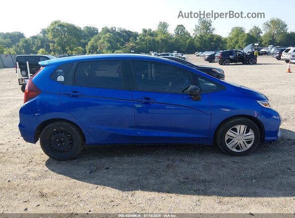 3HGGK5H44KM719797 2019 HONDA FIT Синий Вид задней части салона