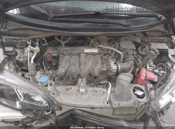 3HGGK5H44KM753545 2019 HONDA FIT Gray Rear view