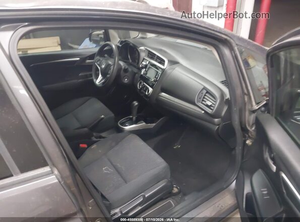 3HGGK5H44KM753545 2019 HONDA FIT Gray Front interior view