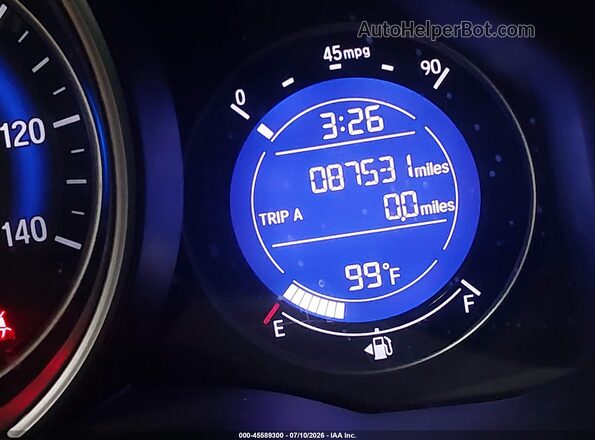 3HGGK5H44KM753545 2019 HONDA FIT Gray 