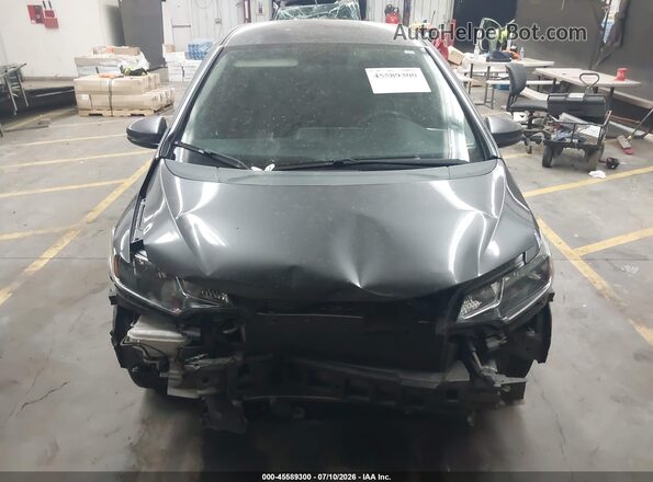 3HGGK5H44KM753545 2019 HONDA FIT Gray Instrument cluster view