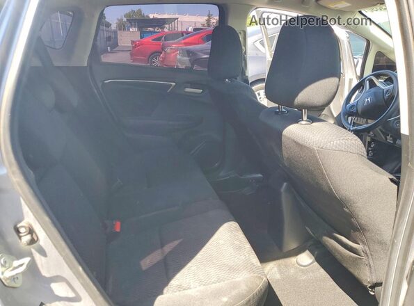 3HGGK5H44LM707554 2020 HONDA FIT Silver Rear seats view