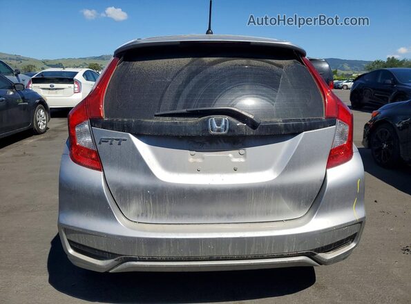 3HGGK5H44LM707554 2020 HONDA FIT Silver Rear view