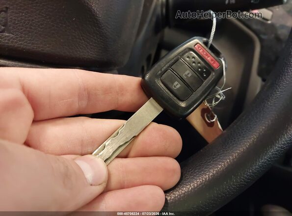 3HGGK5H45KM737872 2019 HONDA FIT Black Առջևի վահանակի տեսք