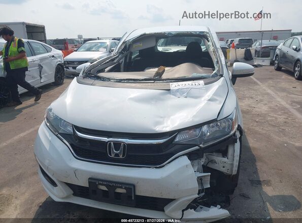 3HGGK5H45KM744174 2019 HONDA FIT White Вид щитка приладів