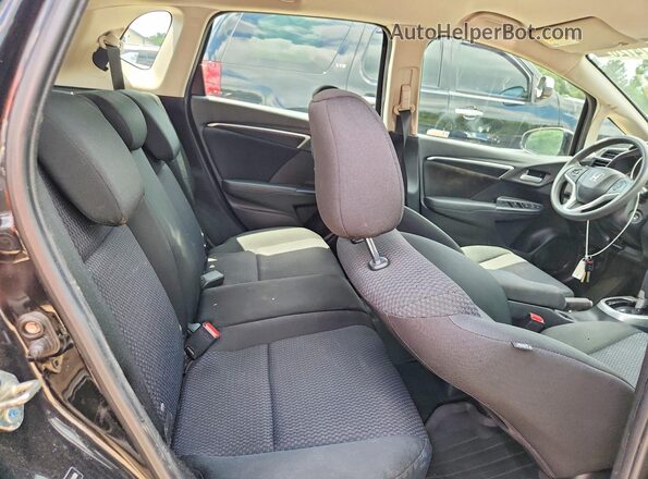 3HGGK5H46JM732100 2018 HONDA FIT Черный Вид задних сидений