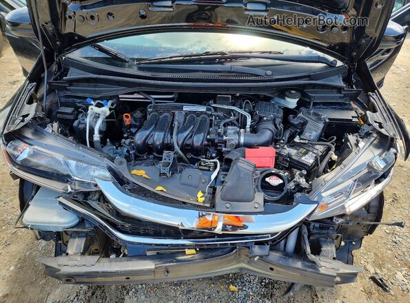 3HGGK5H46JM732100 2018 HONDA FIT Черный Вид задней части салона
