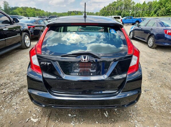 3HGGK5H46JM732100 2018 HONDA FIT Черный Вид сзади