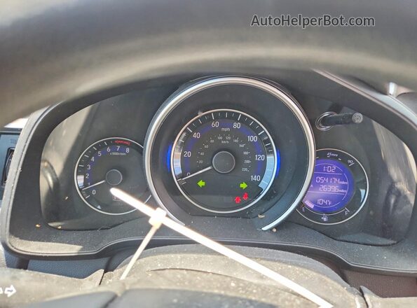 3HGGK5H46LM705000 2020 HONDA FIT Black Սարքավորումների վահանակի տեսք