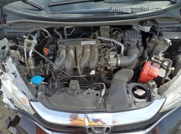 3HGGK5H46LM711136 2020 HONDA FIT Black Widok wnętrza z tyłu