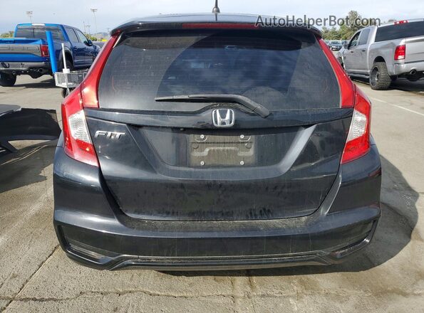 3HGGK5H46LM711136 2020 HONDA FIT Black Widok z tyłu