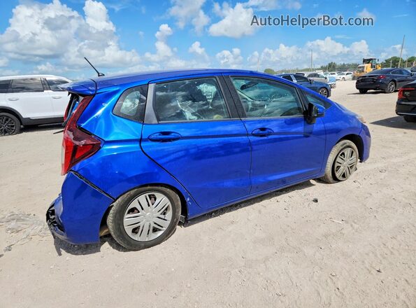 3HGGK5H47JM718979 2018 HONDA FIT Blue Задня права чверть