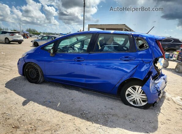3HGGK5H47JM718979 2018 HONDA FIT Blue Задня ліва чверть