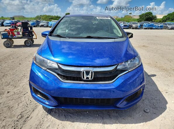 3HGGK5H47JM718979 2018 HONDA FIT Blue Вид спереду