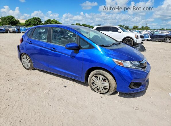 3HGGK5H47JM718979 2018 HONDA FIT Blue Передня права чверть