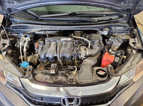 3HGGK5H47JM734874 2018 HONDA FIT Gray Սալոնի հետևի տեսք