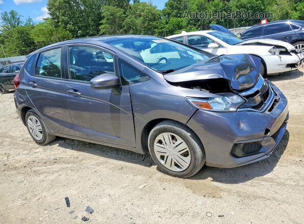 3HGGK5H47KM707434 2019 HONDA FIT Gray Przód prawy