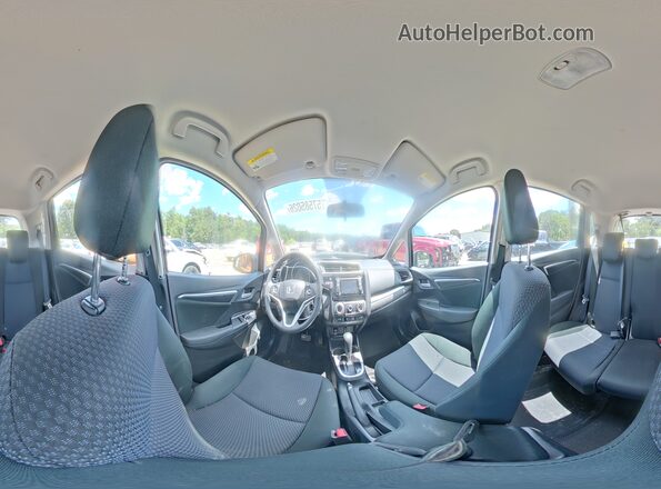 3HGGK5H47KM707434 2019 HONDA FIT Gray Widok naklejki z numerem VIN