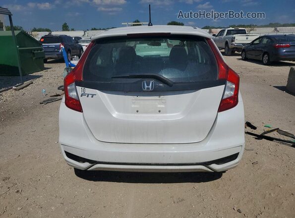 3HGGK5H47KM749635 2019 HONDA FIT White Вид ззаду