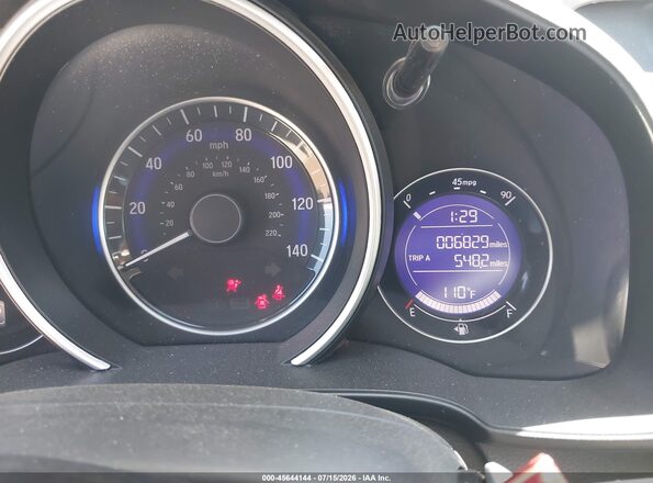 3HGGK5H47KM751997 2019 HONDA FIT White Widok tylnych siedzeń
