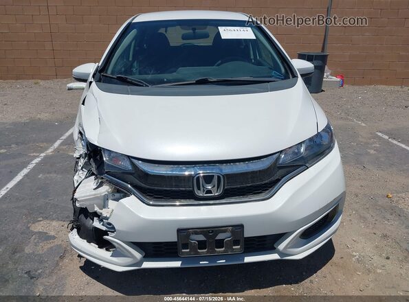 3HGGK5H47KM751997 2019 HONDA FIT White Widok zestawu wskaźników