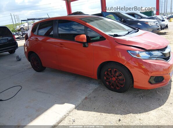 3HGGK5H47LM718435 2020 HONDA FIT Оранжевый Вид задней части салона