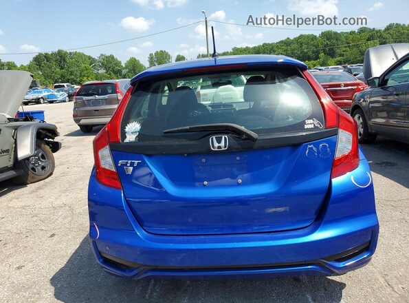 3HGGK5H47LM727572 2020 HONDA FIT Blue Widok z tyłu