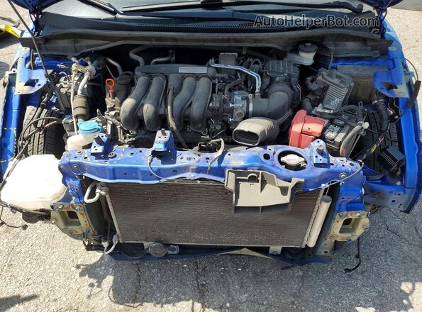 3HGGK5H47LM727572 2020 HONDA FIT Blue Widok komory silnika