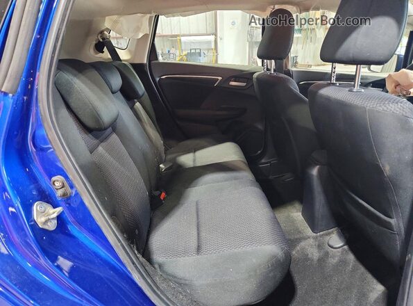 3HGGK5H48KM715266 2019 HONDA FIT Blue Vista interior trasera