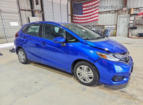3HGGK5H48KM715266 2019 HONDA FIT Blue Delantero derecho