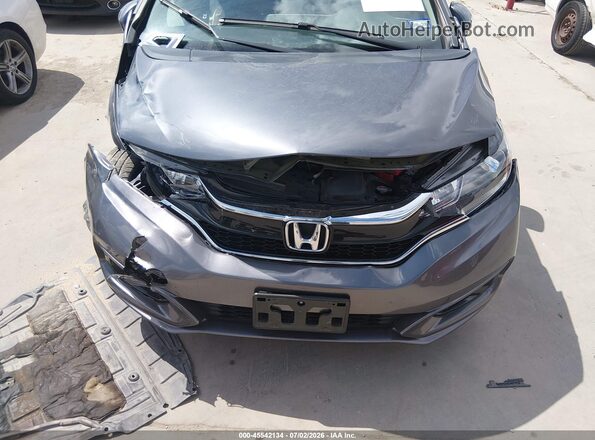 3HGGK5H48LM720436 2020 HONDA FIT Gray Вид щитка приладів