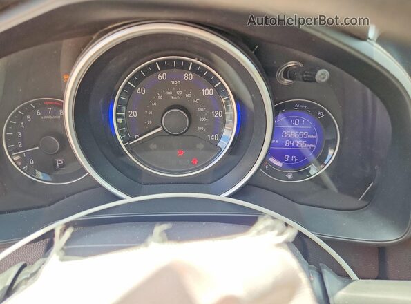 3HGGK5H48LM733218 2020 HONDA FIT Gray Vista del cuadro de instrumentos