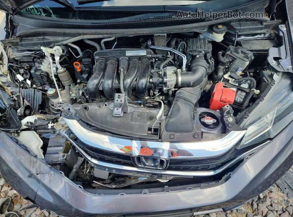 3HGGK5H48LM733218 2020 HONDA FIT Gray Vista interior trasera