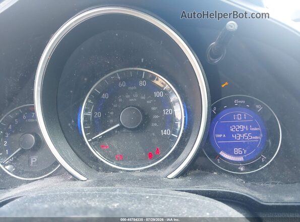3HGGK5H49KM745005 2019 HONDA FIT Blue უკანა სავარძლების ხედი