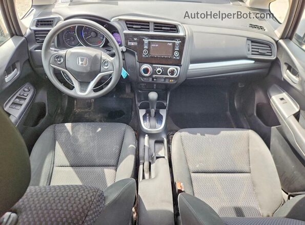3HGGK5H4XJM702260 2018 HONDA FIT Silver Widok deski rozdzielczej