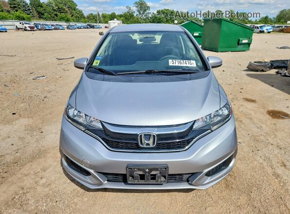 3HGGK5H4XJM702260 2018 HONDA FIT Silver Widok z przodu