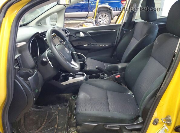 3HGGK5H4XJM726235 2018 HONDA FIT Yellow Vista interior delantera