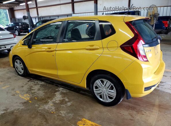 3HGGK5H4XJM726235 2018 HONDA FIT Yellow Trasero izquierdo